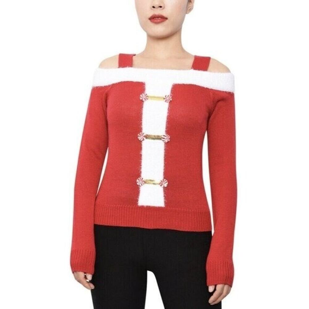 Planet gold Holiday Christmas top party junior girl size XS A000371